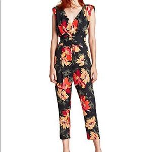 Zara Floral Print Jumpsuit